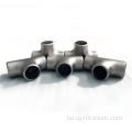 ASTM B363 Gr2 тытана роўны трайнік
